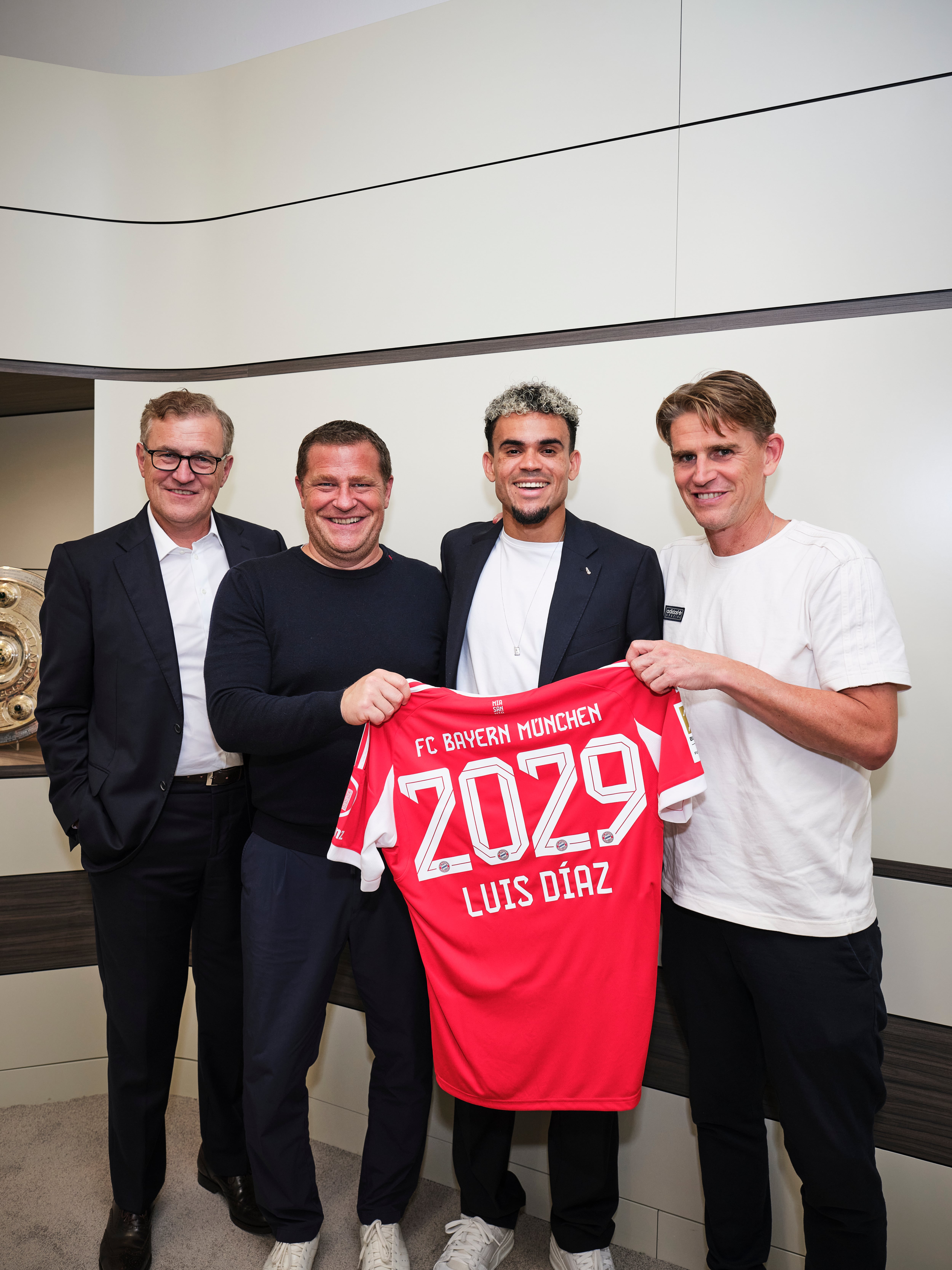 Luis Díaz es figura en su primera temporada con Bayern Múnich