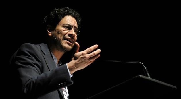 El precandidato presidencial Iván Cepeda.