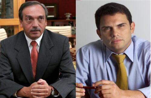 En su primera elección a Congreso en el 2000, el forjador de Equipo Colombia, Luis Alfredo Ramos (foto izquierda), obtuvo la primera votación de Senado. Ramos había sido un popular alcalde de Medellín. Al año siguiente, conquistó una de cada cinco alcaldías en Antioquia. “En 2006 sumó las Alas, producto de la alianza con Álvaro Araújo Castro (foto derecha) y eligió cinco parlamentarios, de los cuales uno está preso y otros dos son investigados en el proceso de la para-política”, dice el estudio. 