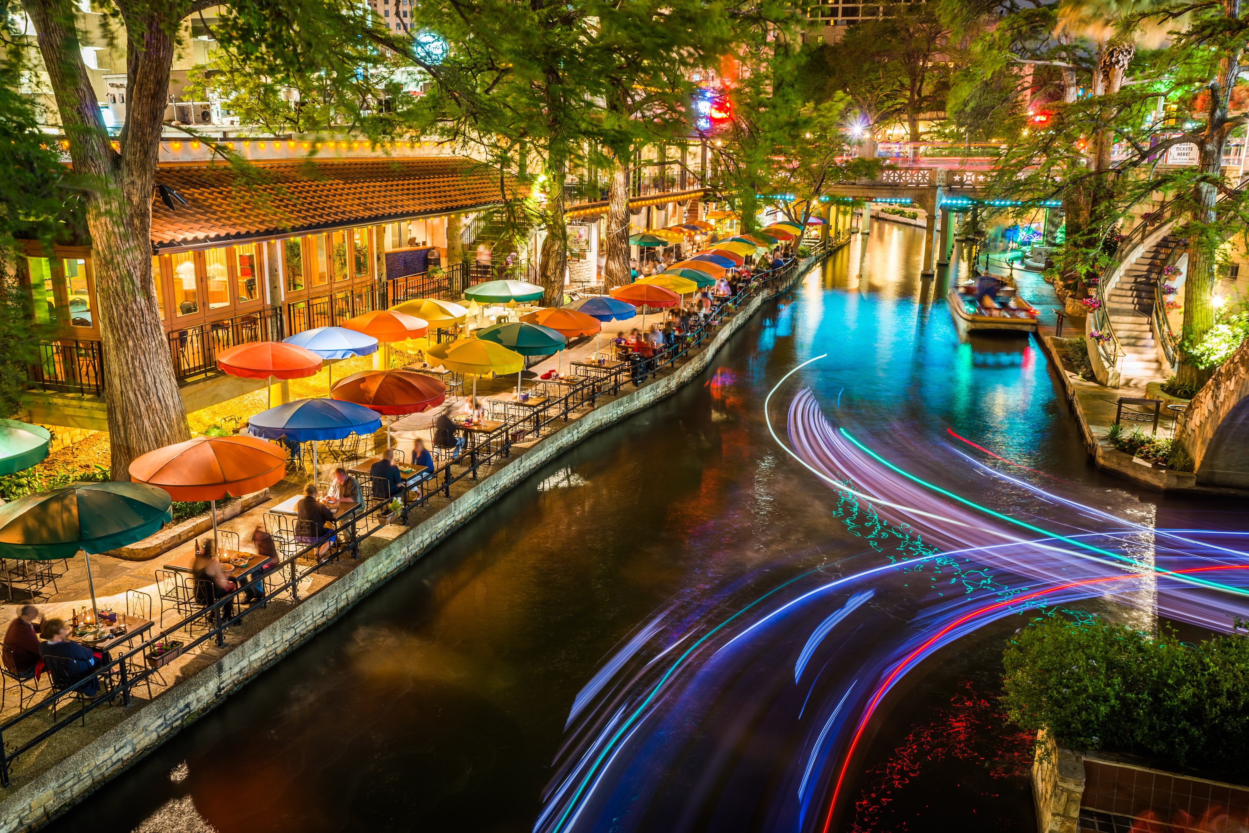 San Antonio Riverwalk, Texas.