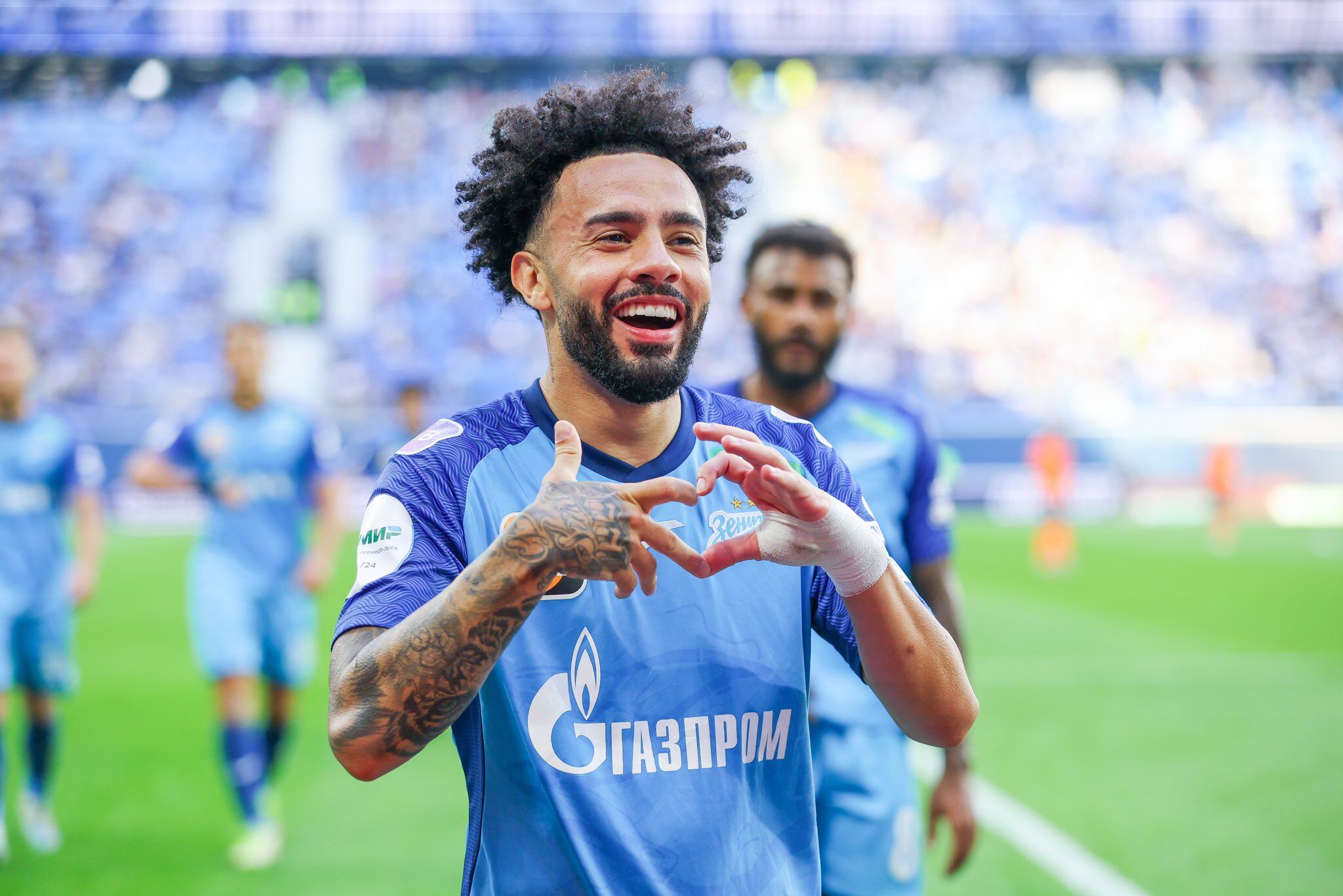Claudinho, volante del Zenit.