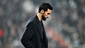 Álvaro Arbeloa, DT del Real Madrid.