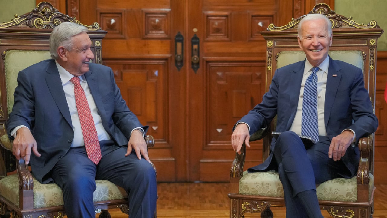 AMLO pide una reunión con Biden para tratar temas de migración y drogas.