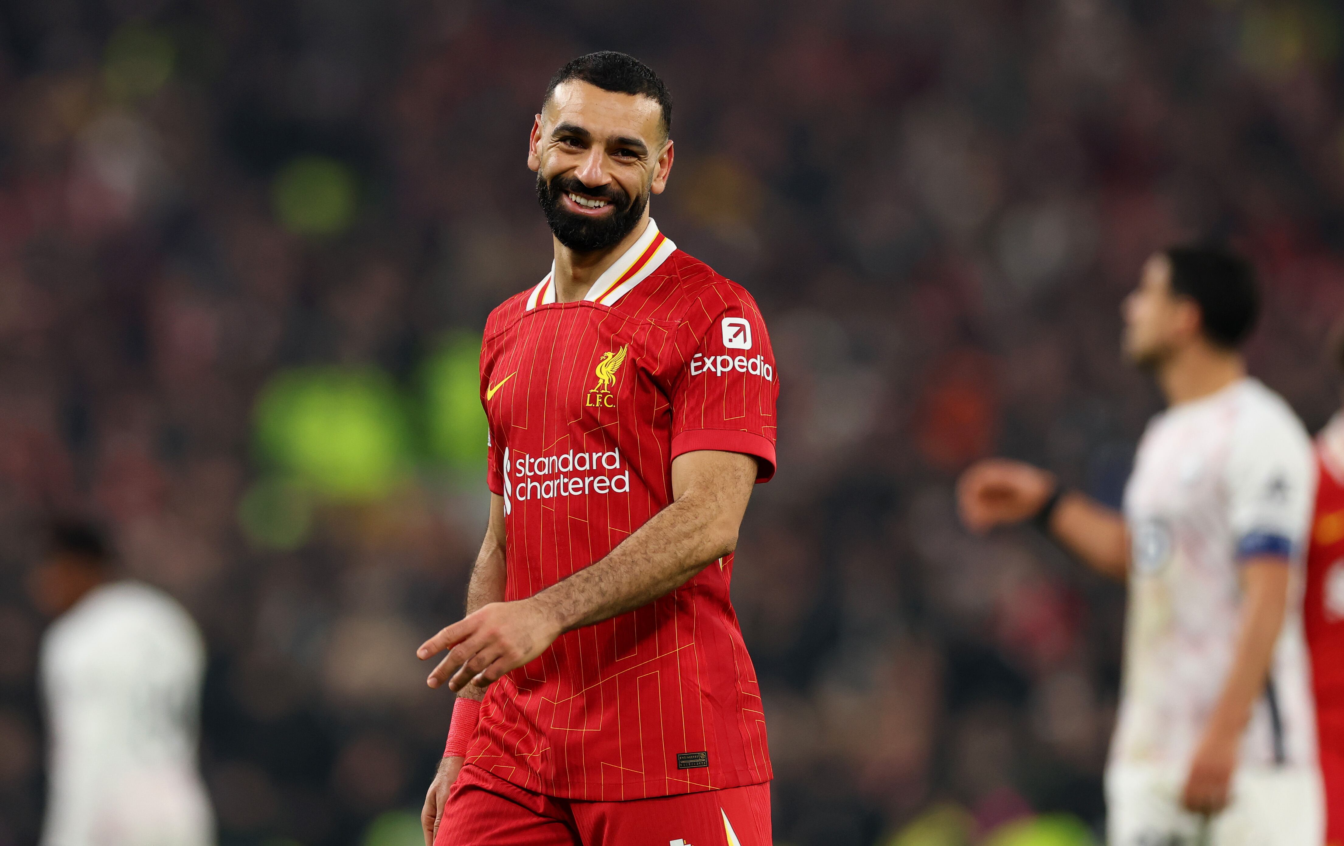 Salah, la sonrisa de Anfiled esta temporada.