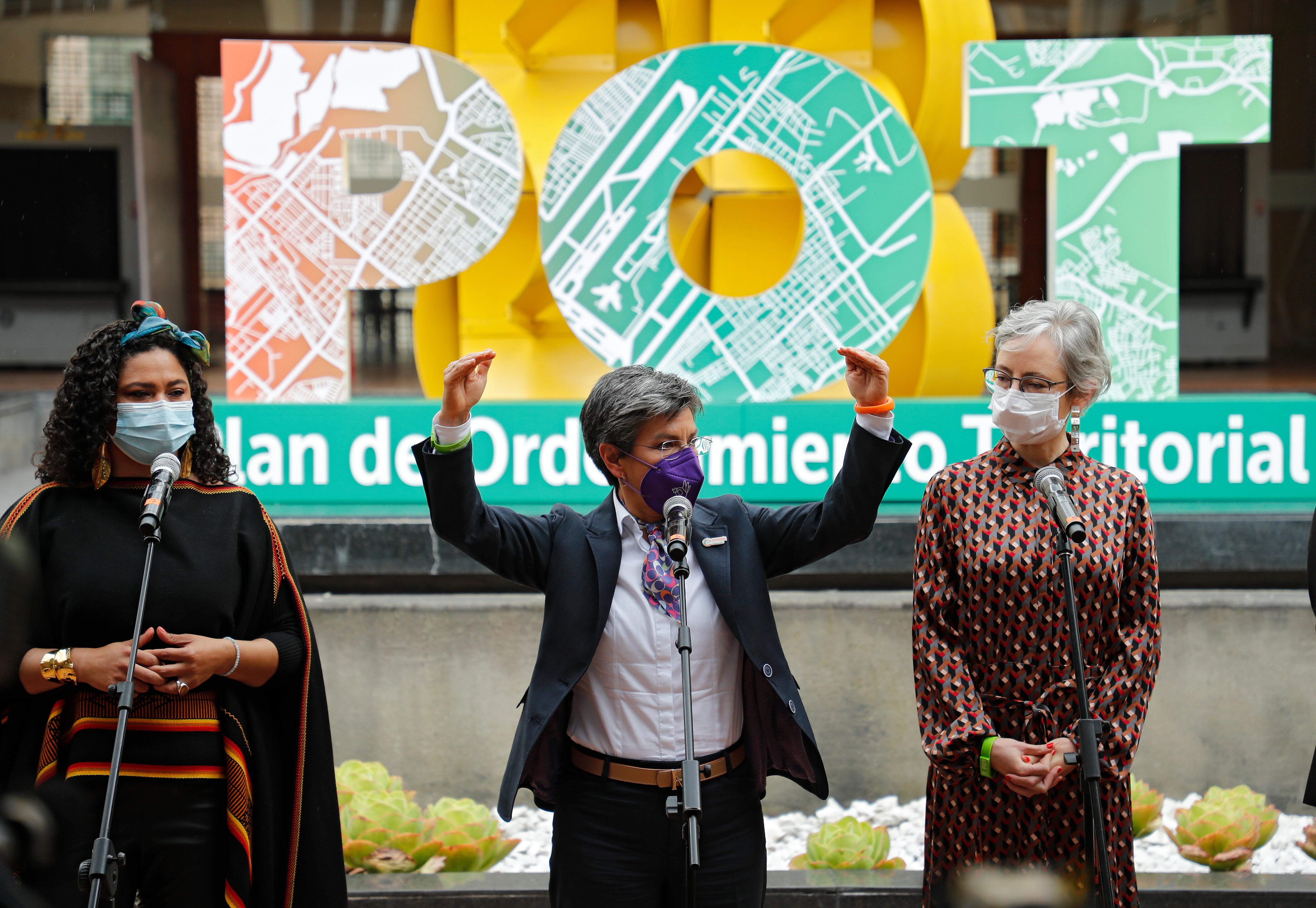 Presentación del Plan de Ordenamiento Territorial POT  de la alcaldesa Claudia López 
Bogota sept 10 del 2021
Foto Guillermo Torres Reina / Semana