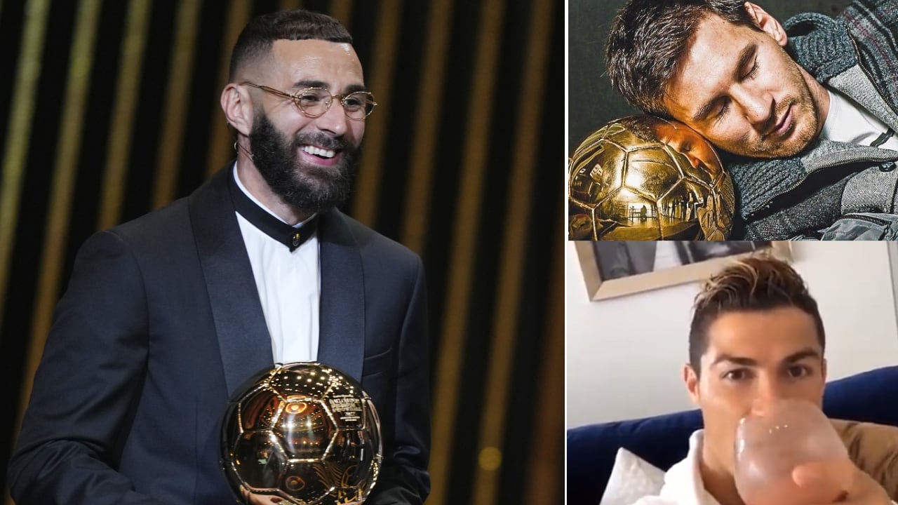 Benzema es otro de los que cambió la tendencia entre Messi y Cristiano