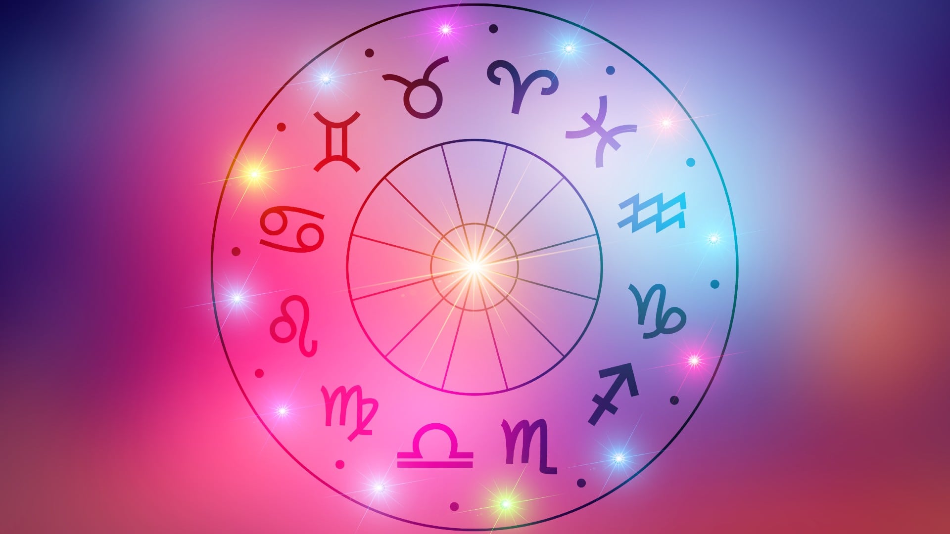 Formas y colores de acuerdo al signo del zodiaco.