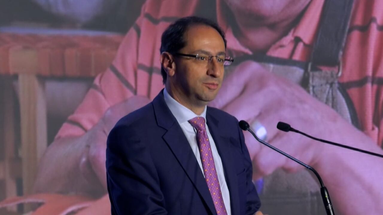 José Manuel Restrepo, ministro de Hacienda.