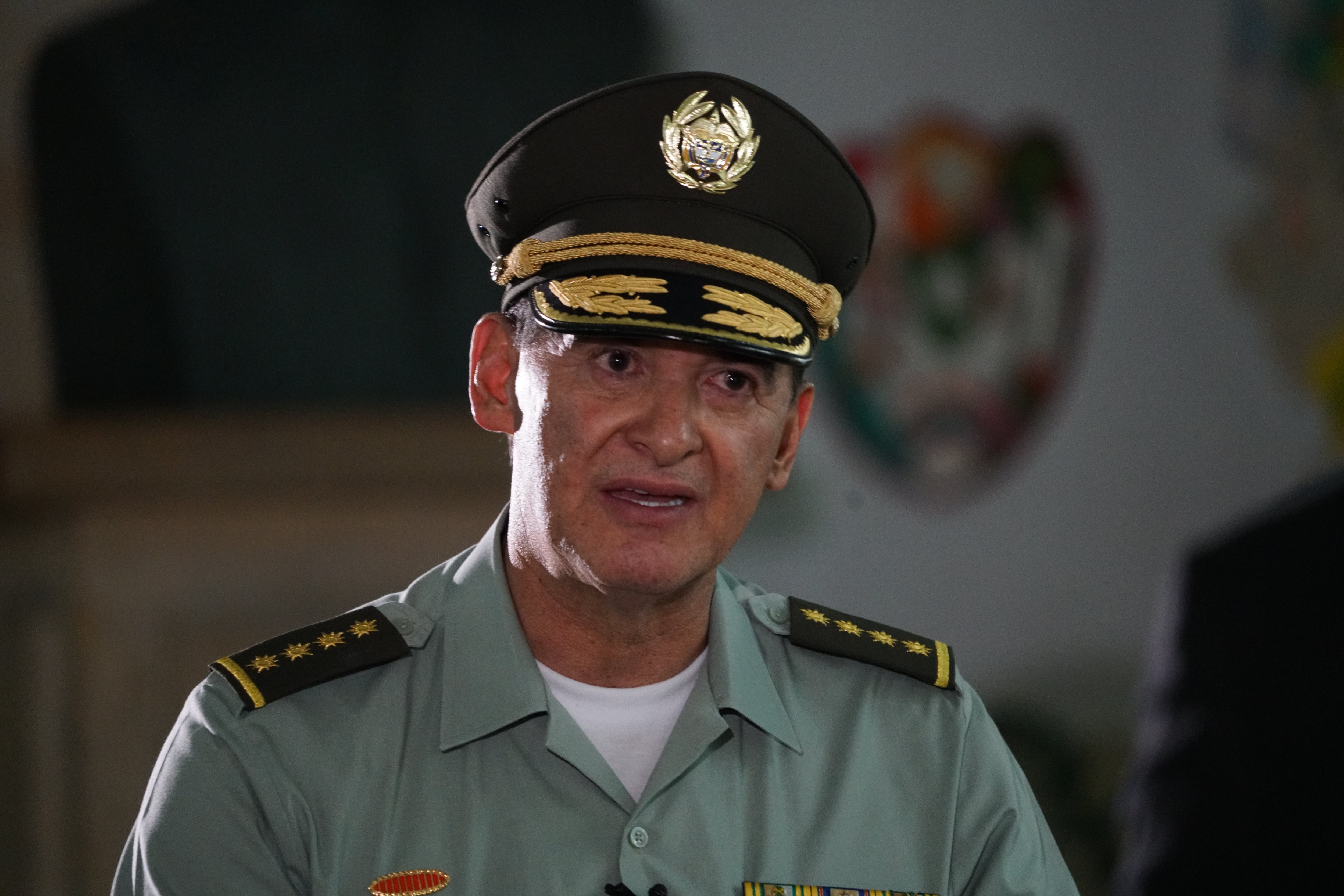 General William René Salamanca. Director General de la Policía Nacional.