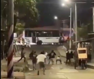 Disturbios en Cartagena.