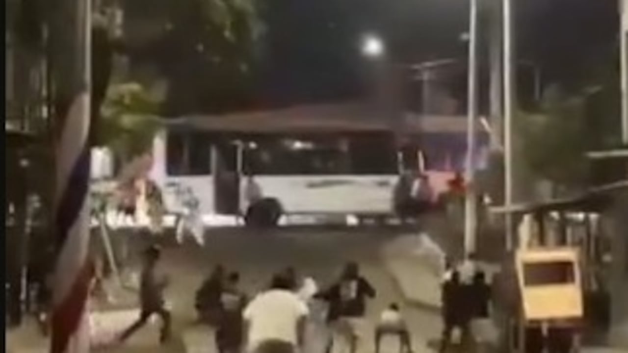Disturbios en Cartagena.