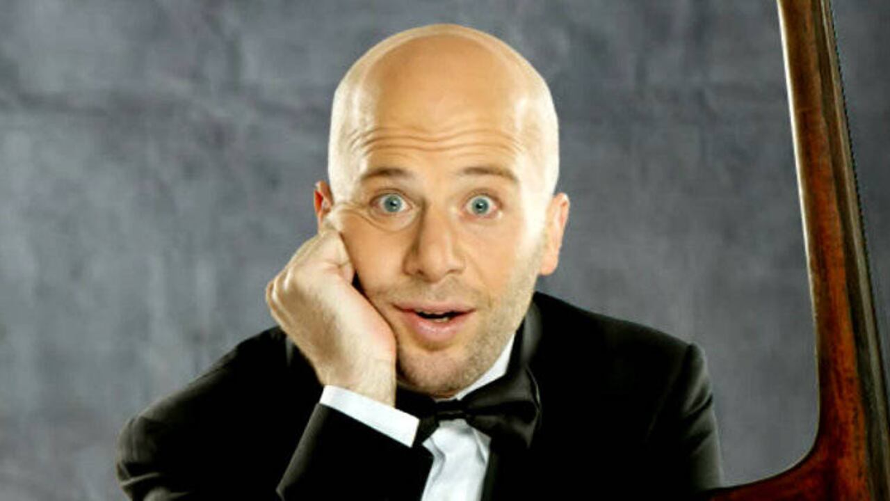 Tomás Mayer-Wolf de Les Luthiers. Foto: Cortesía Les Luthiers.