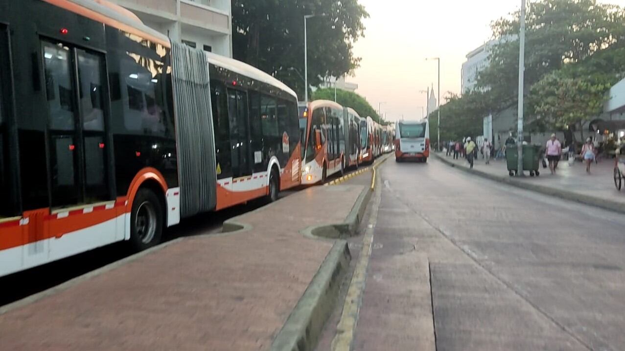 Protestas contra Transcaribe