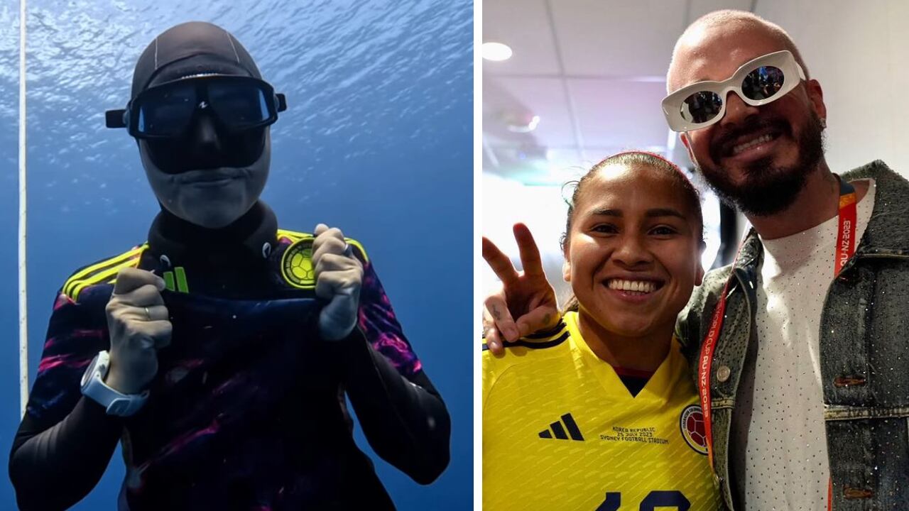 Sofía Gómez y J Balvin, declararon su amor por la Selección Colombia