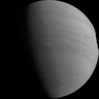 Júpiter desde Misión Juno Foto: NASA PERIJOVE 41