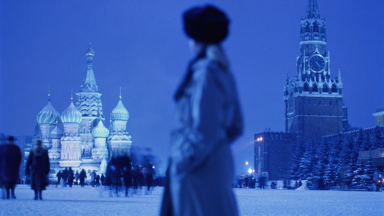 Rusia de noche.