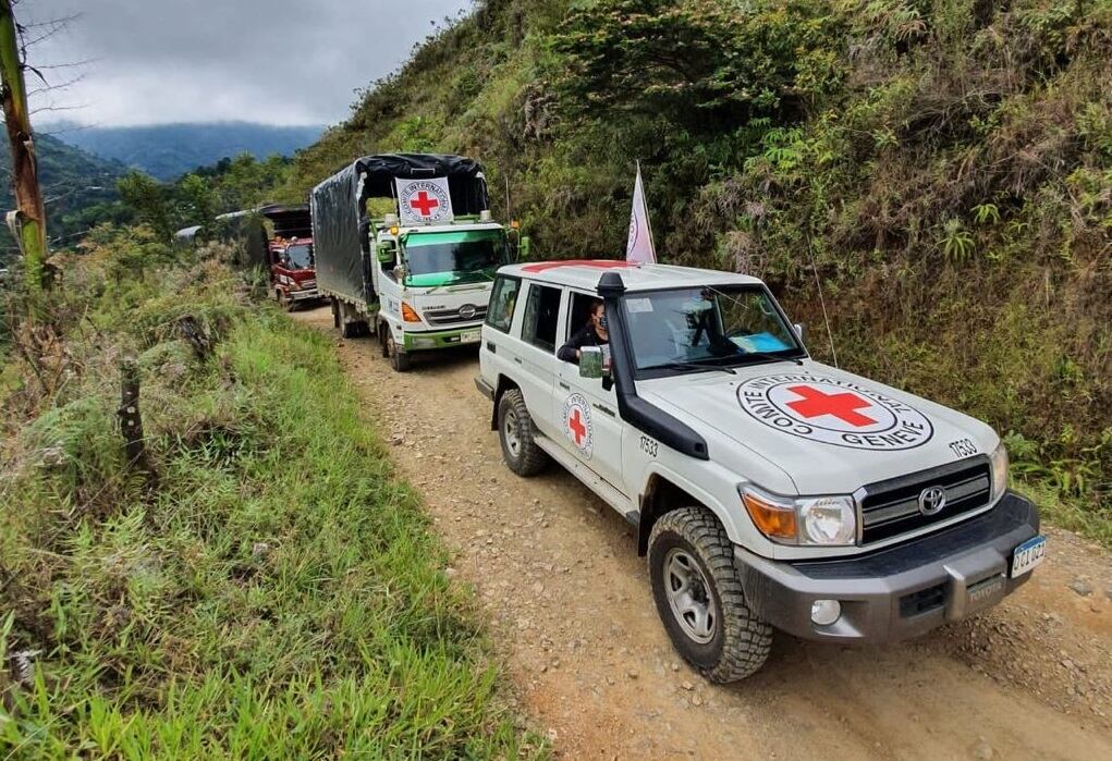 La Cruz Roja Internacional hace presencia desde hace 52 años en el territorio nacional para apoyar distintas labores humanitarias.
