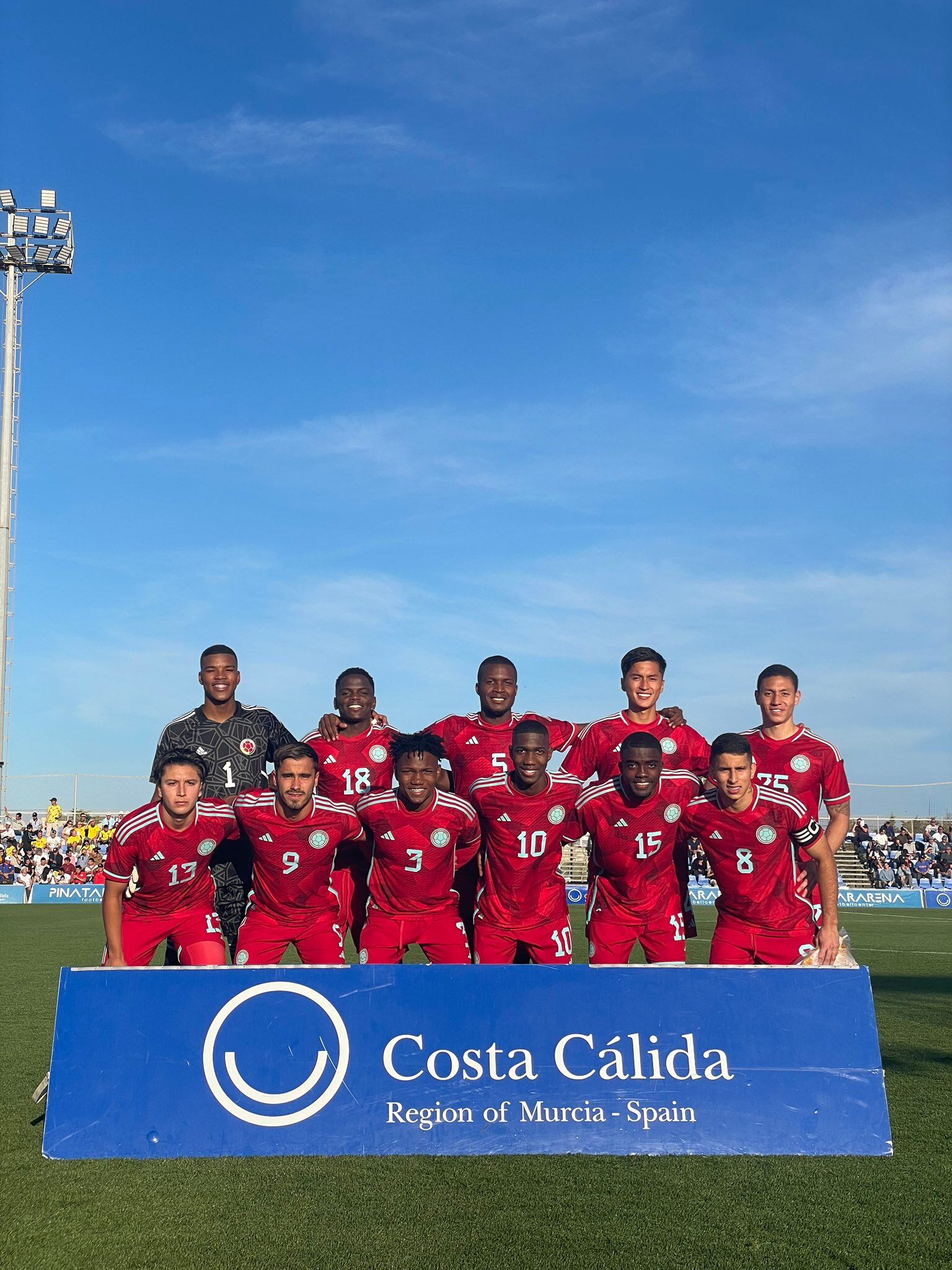 Así formó la Selección Colombia Sub-20 frente a Suecia