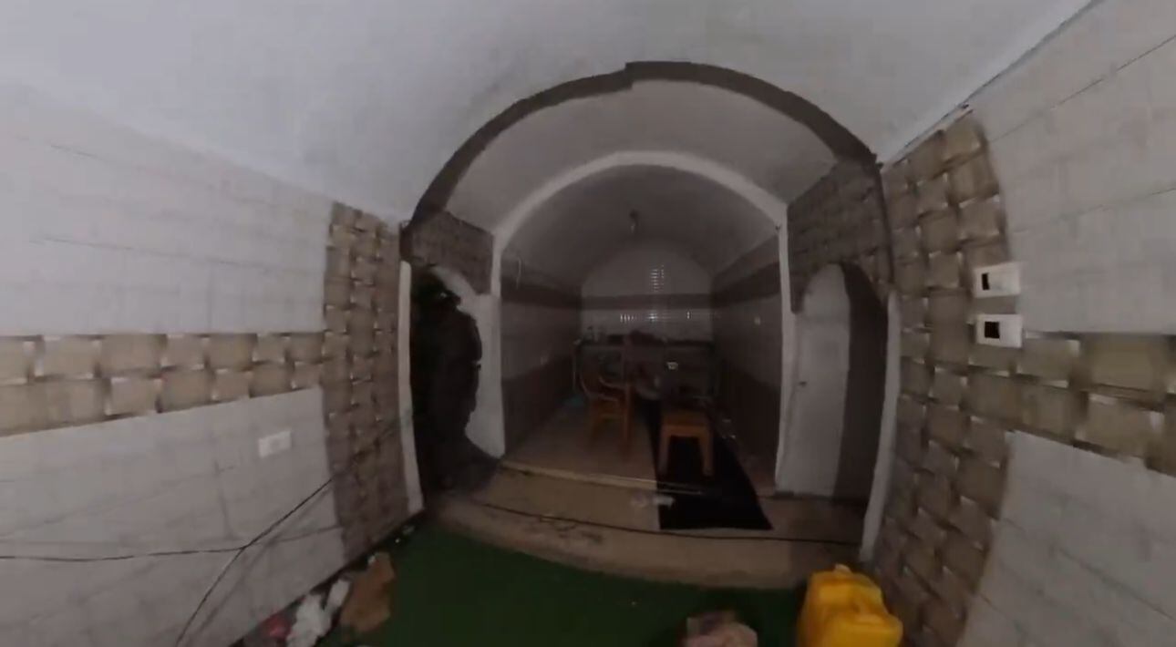 El túnel tiene más de 800 metros de largo