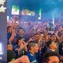 Hinchas de Millonarios celebraron en el Times Square de Nueva York.
