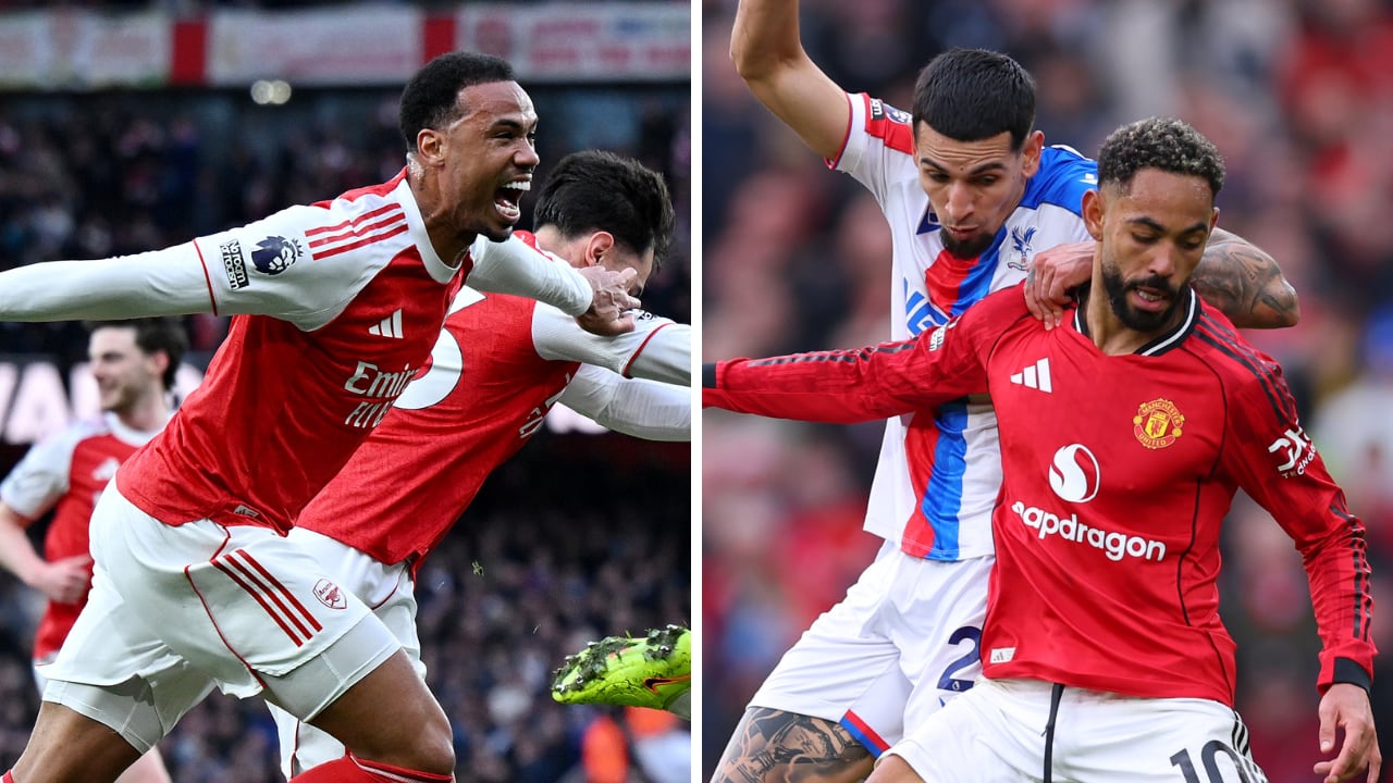 Arsenal venció a Chelsea y extiende su liderato. Manchester United le dio vuelta al Crystal Palace de Daniel Muñoz.