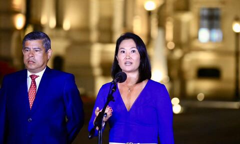 Luis Galarreta, es abogado y político, fue la fórmula vicepresidencial de la ex candidata Keiko Fujimori quien perdió las pasadas elecciones contra Pedro Castillo.