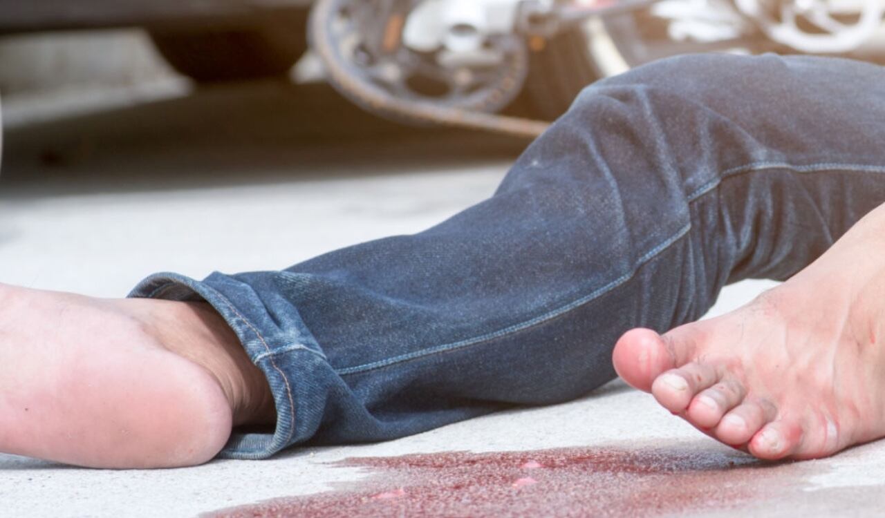 El hecho se presentó al norte de la capital en una concurrida y peligrosa vía de la ciudad