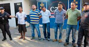 Las autoridades capturaron a varios hombres por el robo.