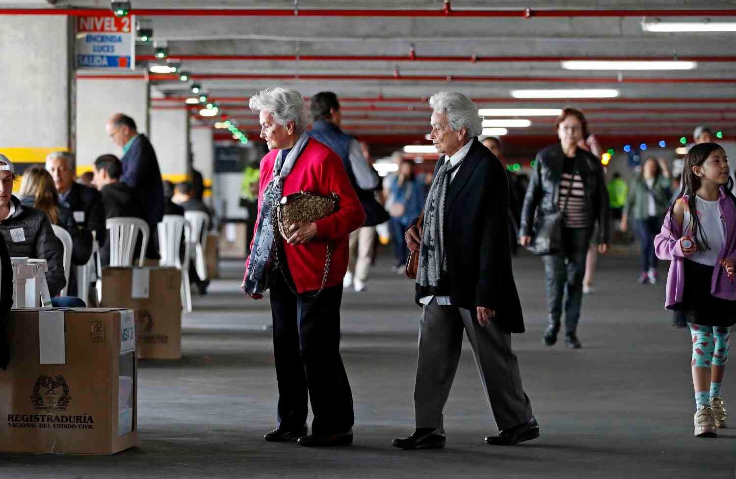 Bogotá reportó una participación del 55,03 por ciento de los ciudadanos habilitados para votar. Foto: León Darío Peláez