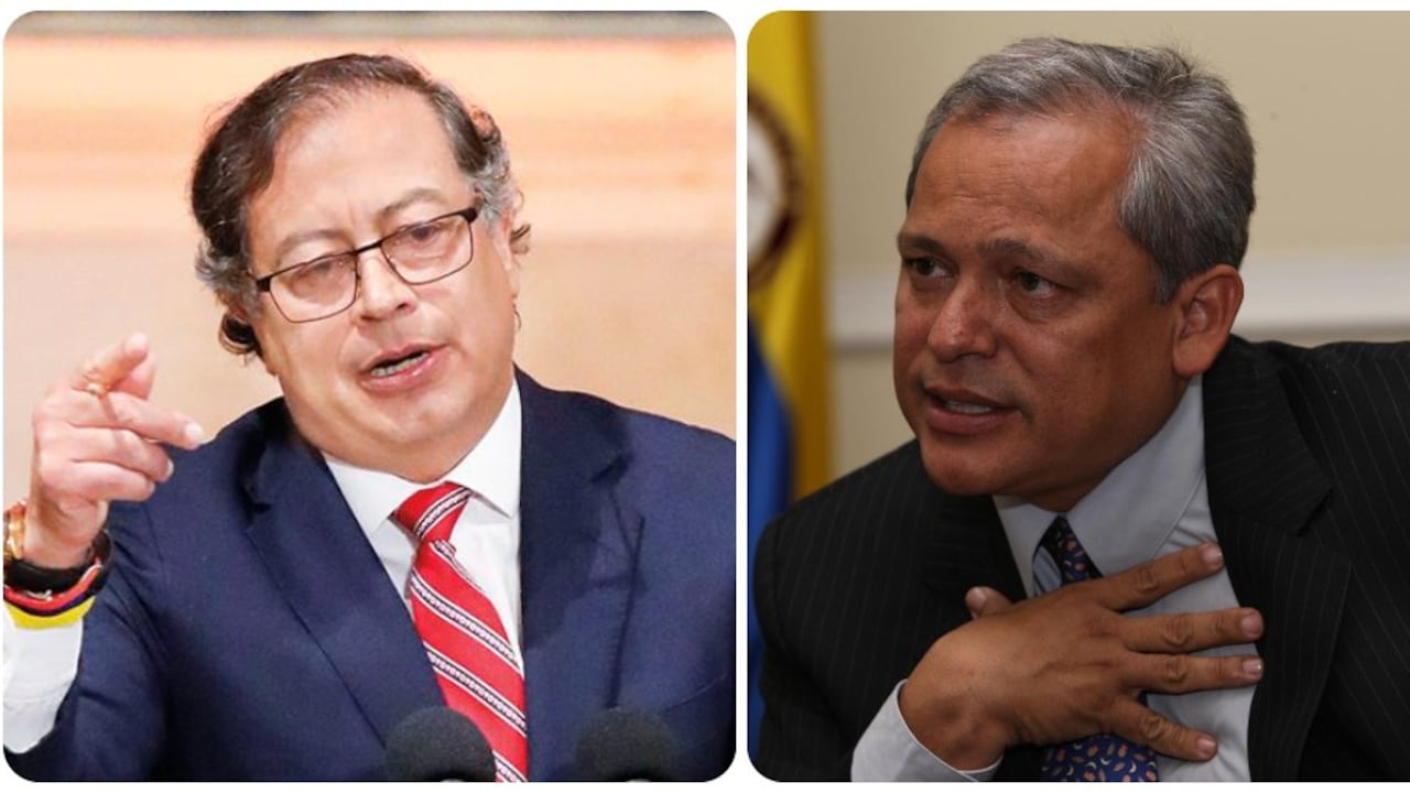 Gustavo Petro y Hernán Andrade.