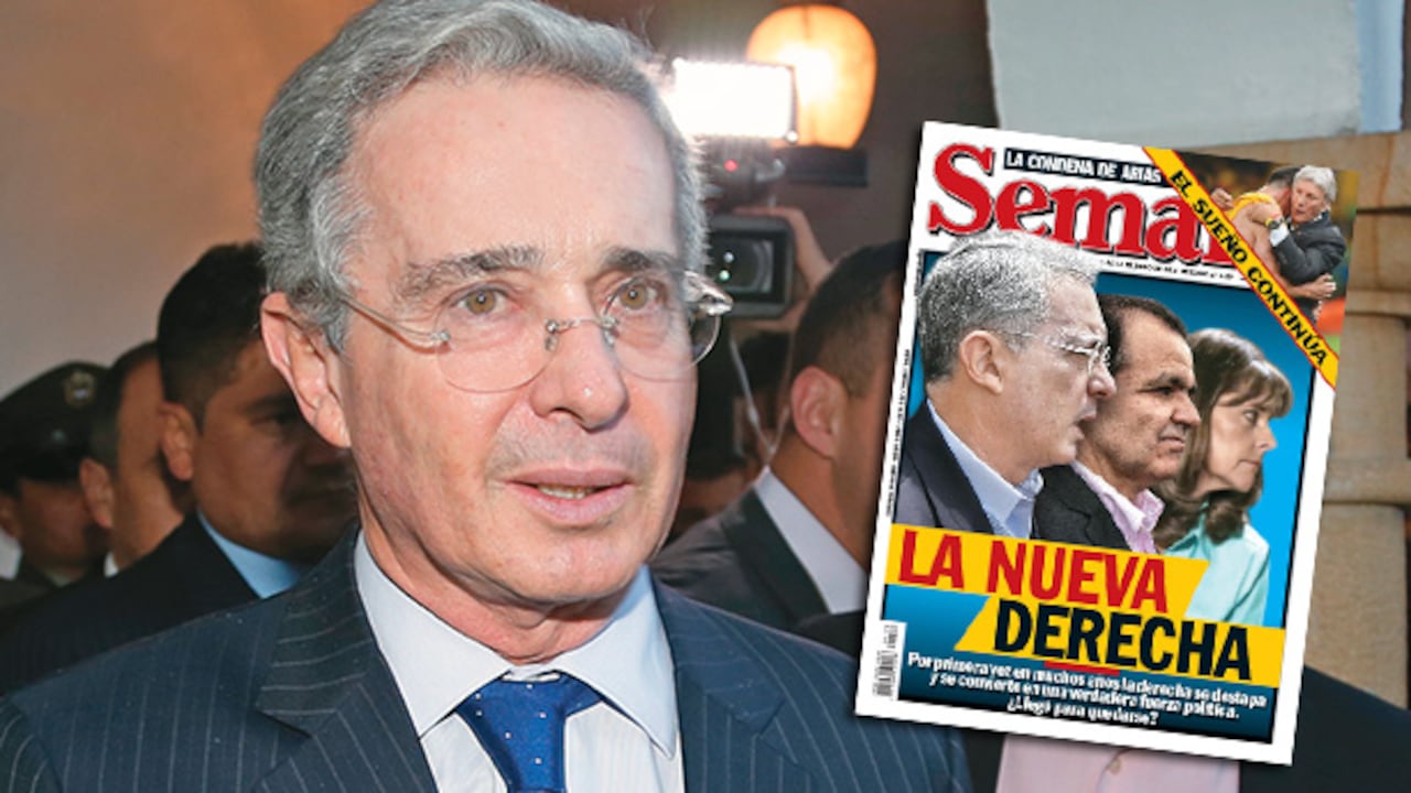 Álvaro Uribe Vélez, expresidente y senador electo por el Centro Democrático.