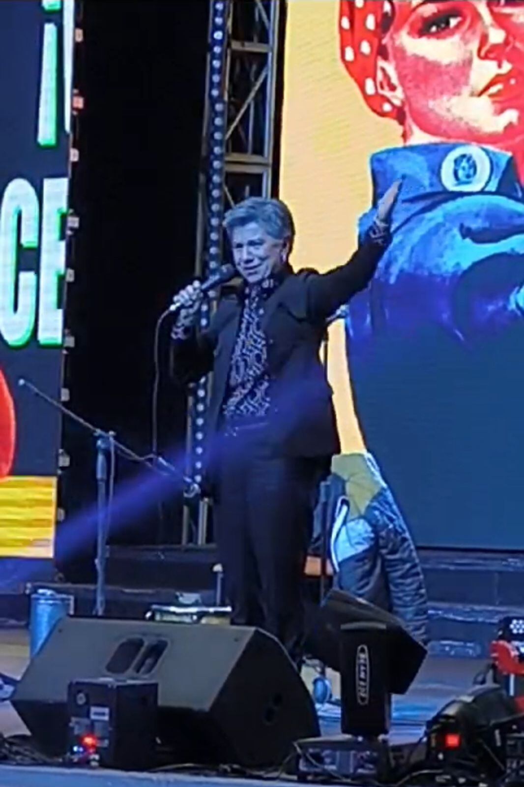 La alcaldesa de Bogotá, Claudia López.