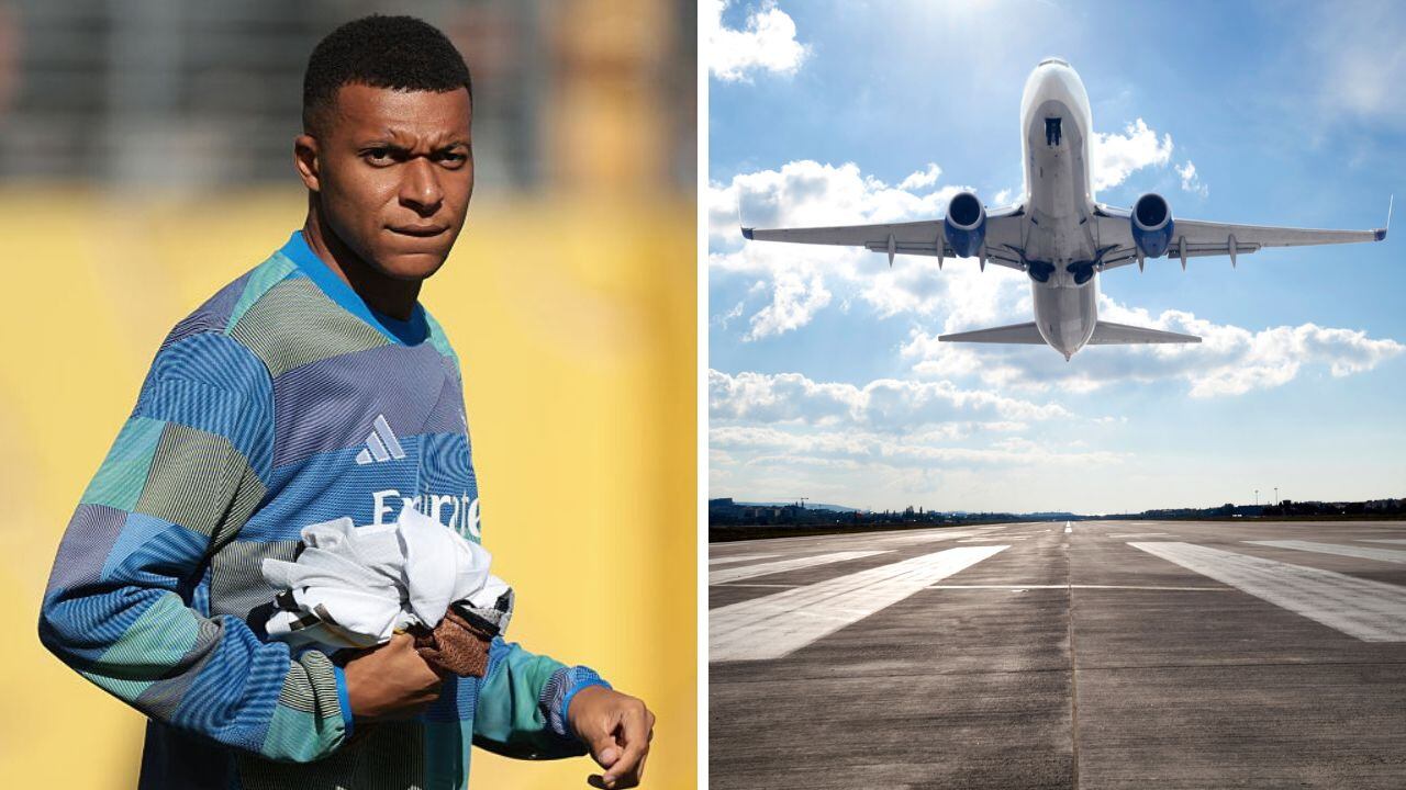 Problemas con avión del Real Madrid.