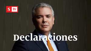 Declaración de Iván Duque sobre mesa de diálogo nacional para conjurar el paro | Semana Noticias