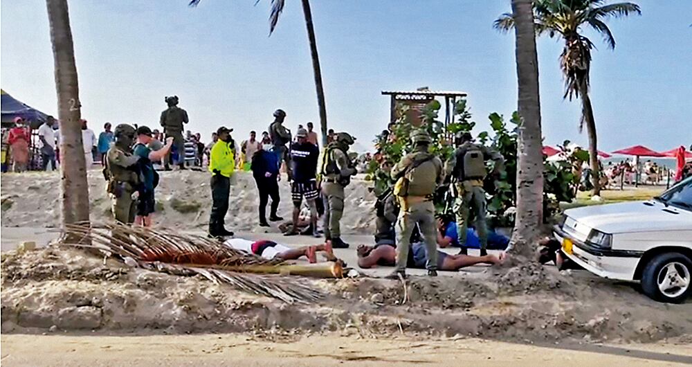 Alias Toyota fue capturado en Bocagrande, Cartagena. 