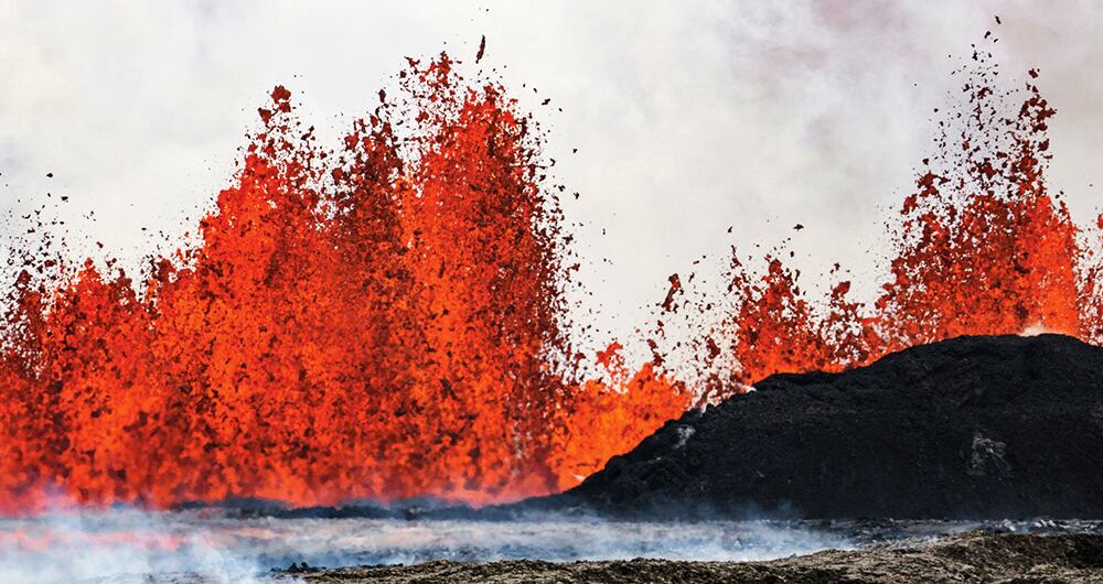  Volcán en el suroeste de Islandia.