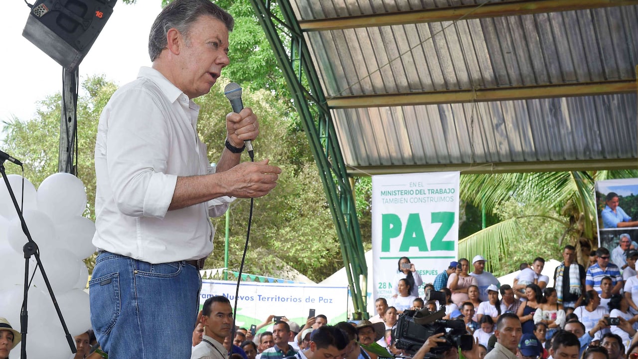 Santos visitó La Montañita (Caquetá).