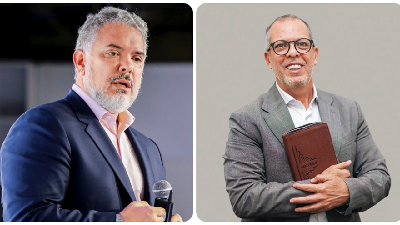 Iván Duque y Alfredo Saade