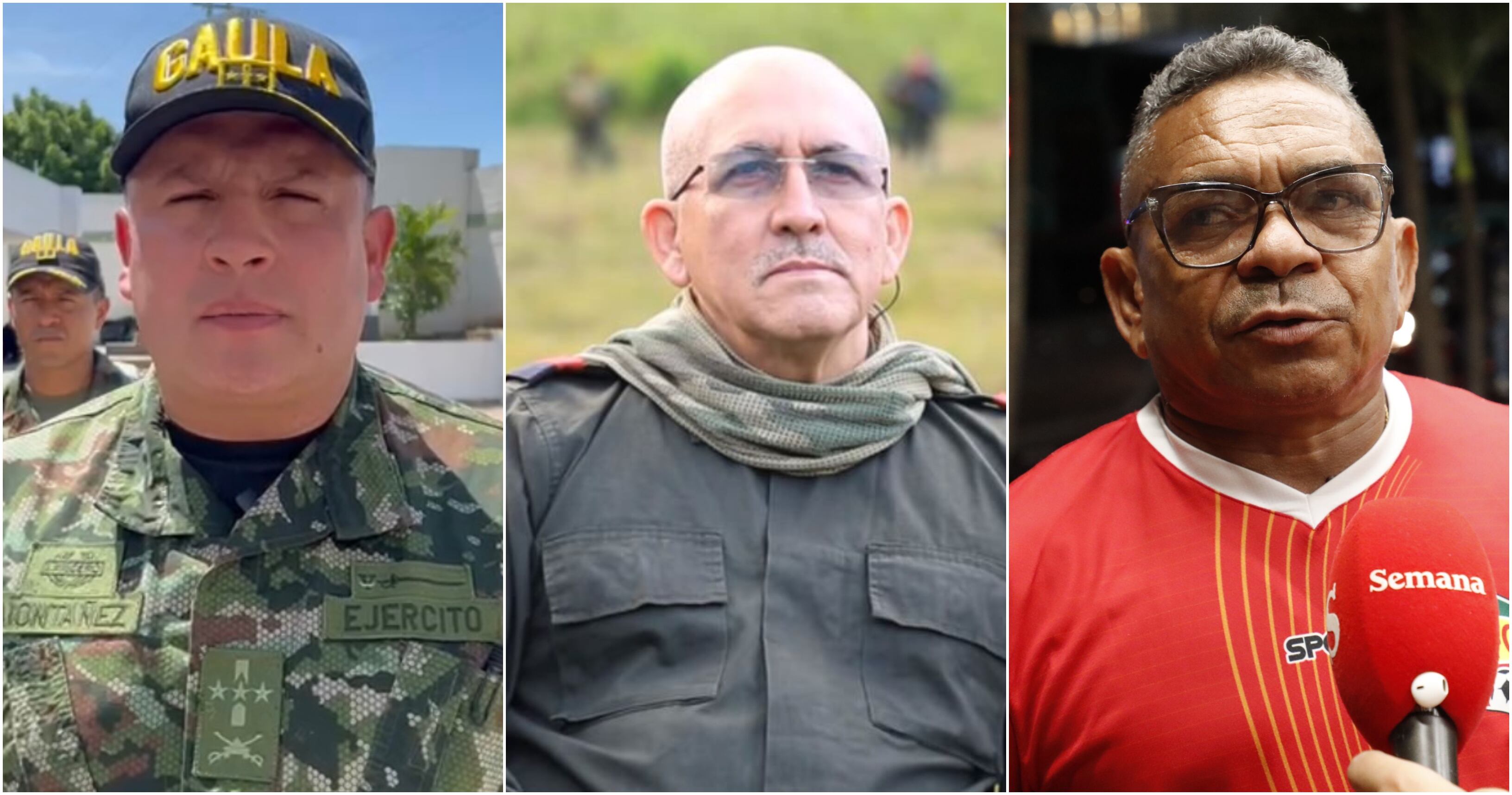 Fuerzas Militares, Antonio García, Luis Manuel Díaz