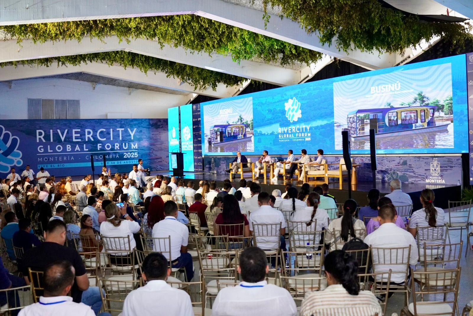 El Rivercity Global Forum recibió a más de 600 personas en Montería para exponer los mejores casos de desarrollo sostenible alrededor de los ríos.