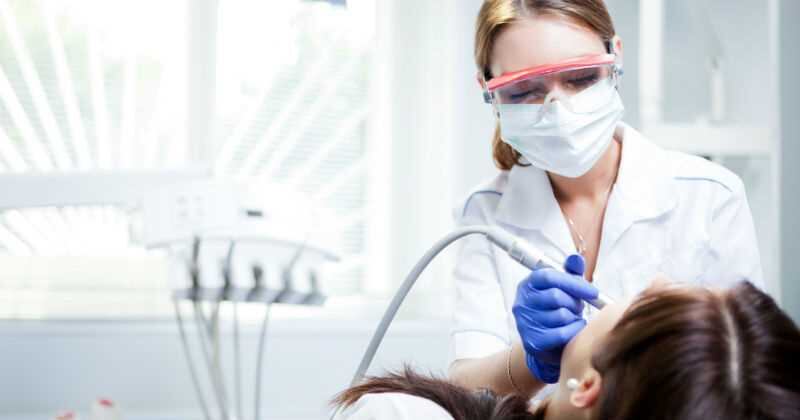 odontólogo, higiene oral