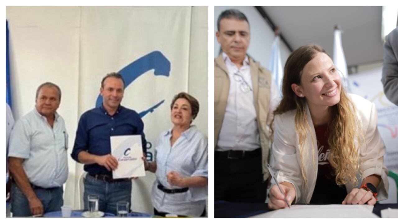 Alejandro Eder y Diana Rojas