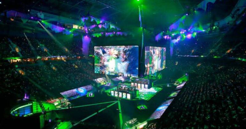 GETTY IMAGES / La final de la Internacional 2018 en Vancouver, donde los equipos compitieron en el juego Dota 2.