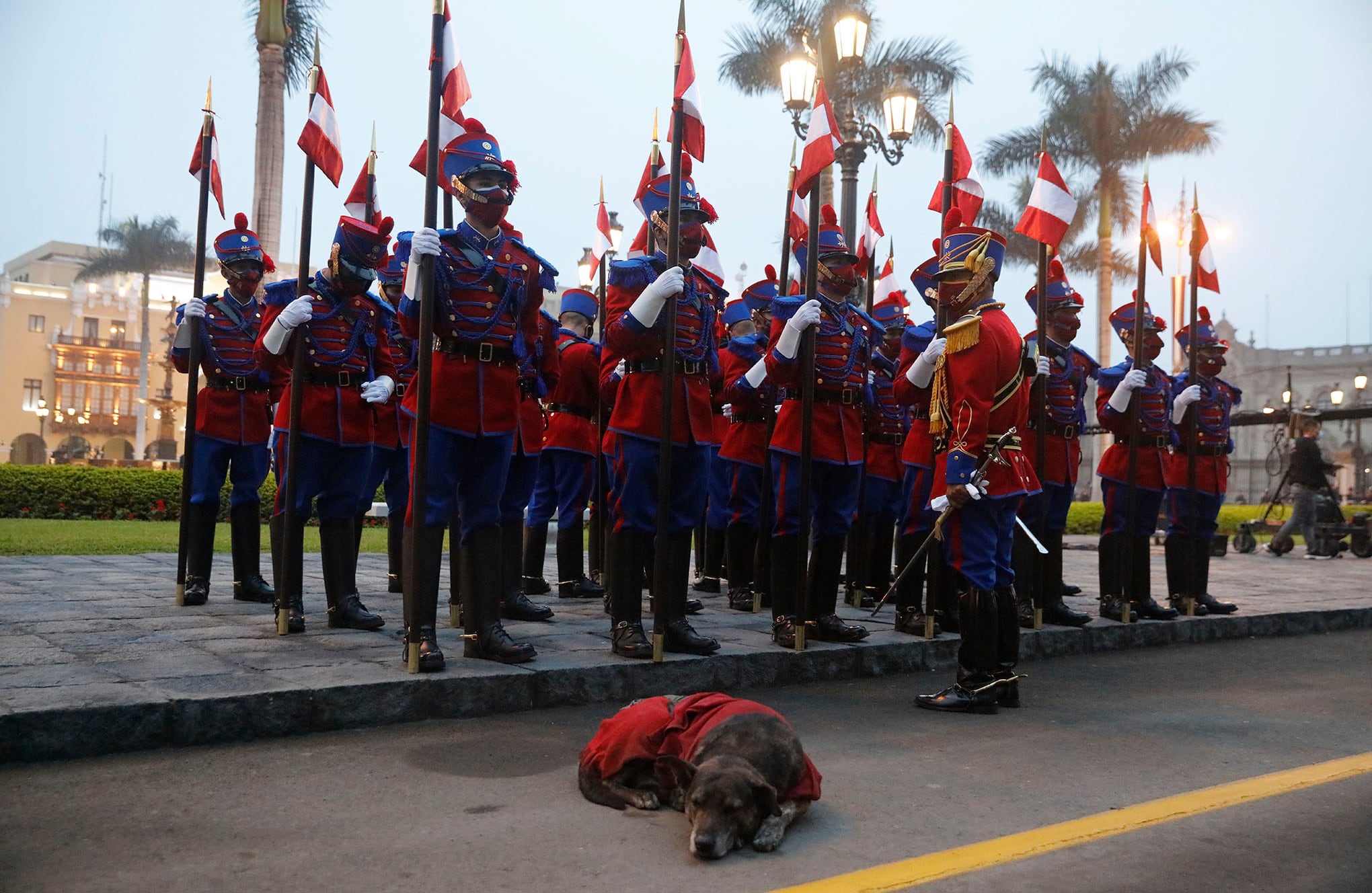 Toma de posesión de Pedro Castillo como presidente de Perú.