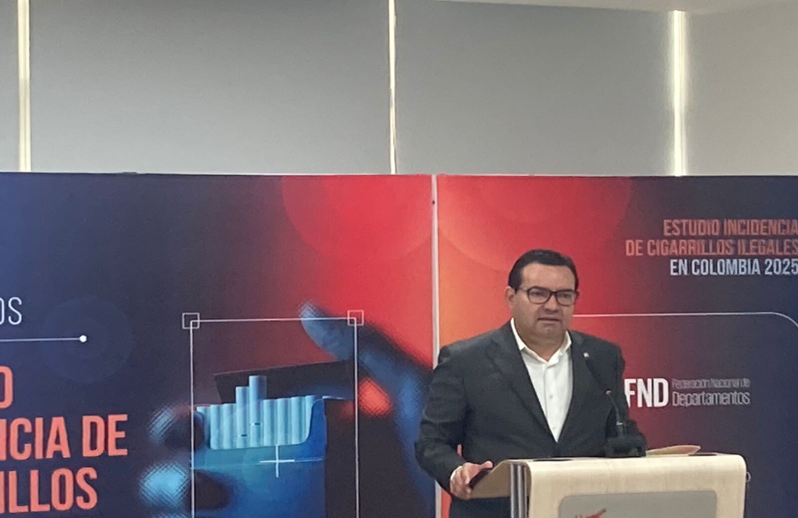 Didier Tavera, director de la Federación Nacional de Departamentos