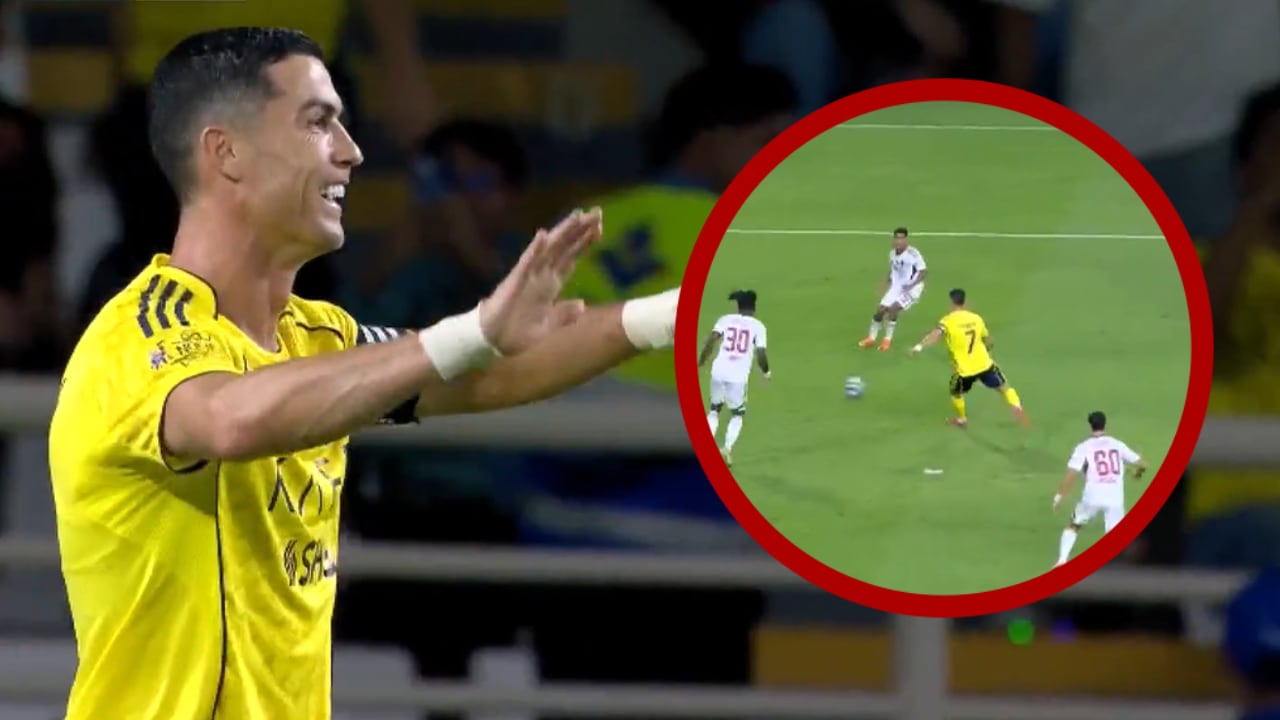 Cristiano Ronaldo sigue sumando goles a su cuenta personal.