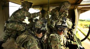 Comandos del Ejército de Colombia.