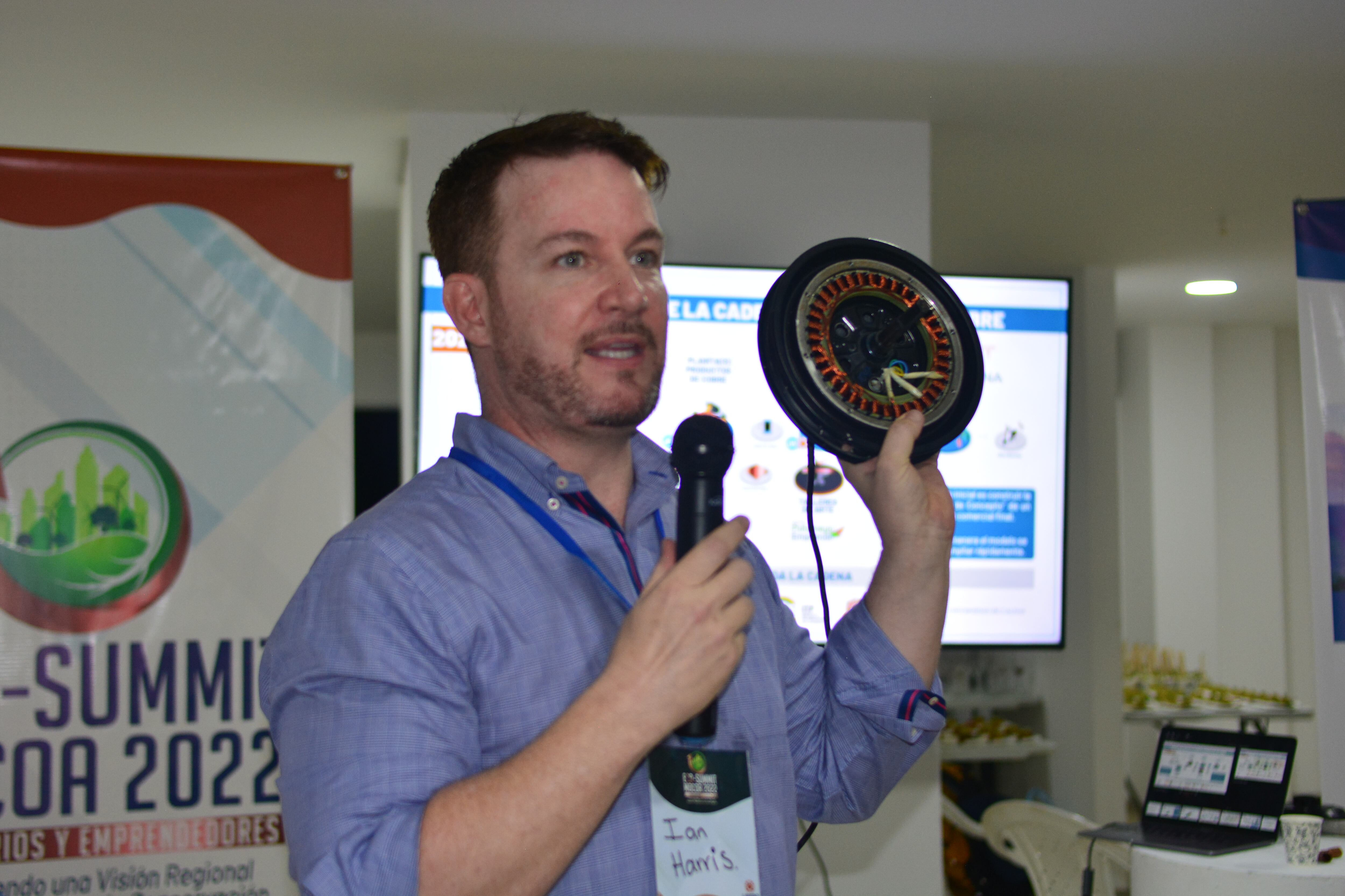 Presidente y CEO de Libero Cobre, Ian Harris