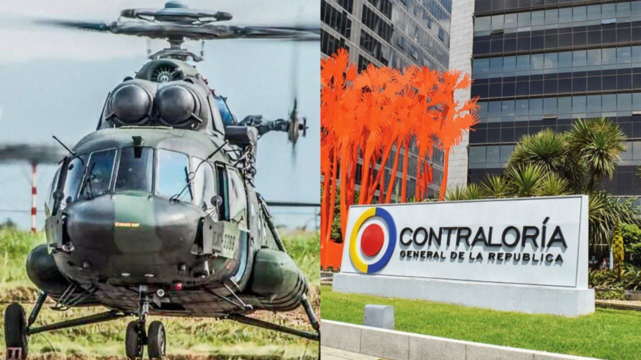 Helicóptero MI-17 y Contraloría General de la República.