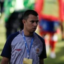 Bogotá. 14 Febrero 2017. En el estadio Metropolitano de Techo, Tigres F.C. fué vencido por Deportivo Pasto 0 - 1 en marco de la fecha 3 de la Liga Águila I 2017. En la foto: Jhon Jairo Bodmer, director técnico del Tigres F.C. (Colprensa - Juan Páez).